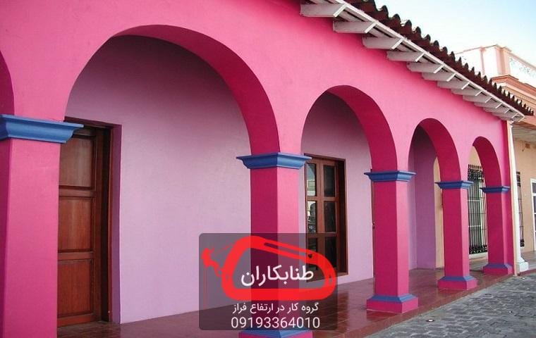 رنگ آمیزی نمای ساختمان و تاثیر آن بر جذب نور خورشید رنگ آمیزی نمای ساختمان و تاثیر آن بر جذب نور خورشید